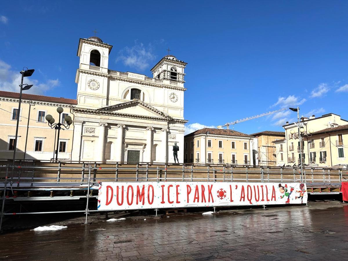 Dimora Del Sole - Intero Appartamento LʼAquila Zewnętrze zdjęcie
